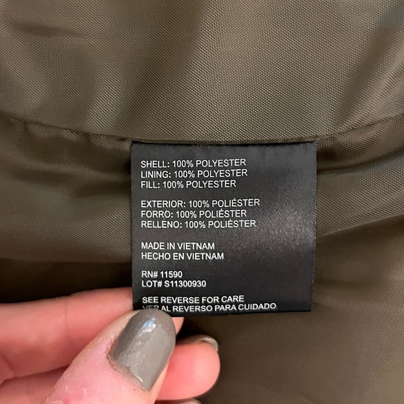 Quilted Vest - soft suede feel - Picture 7 of 7